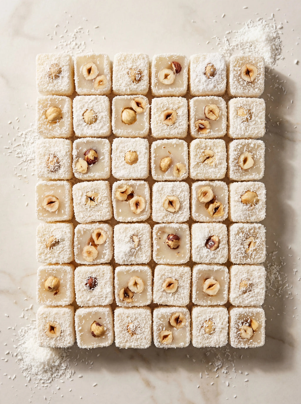 Hindistan Cevizli Fındıklı Lokum 500 g